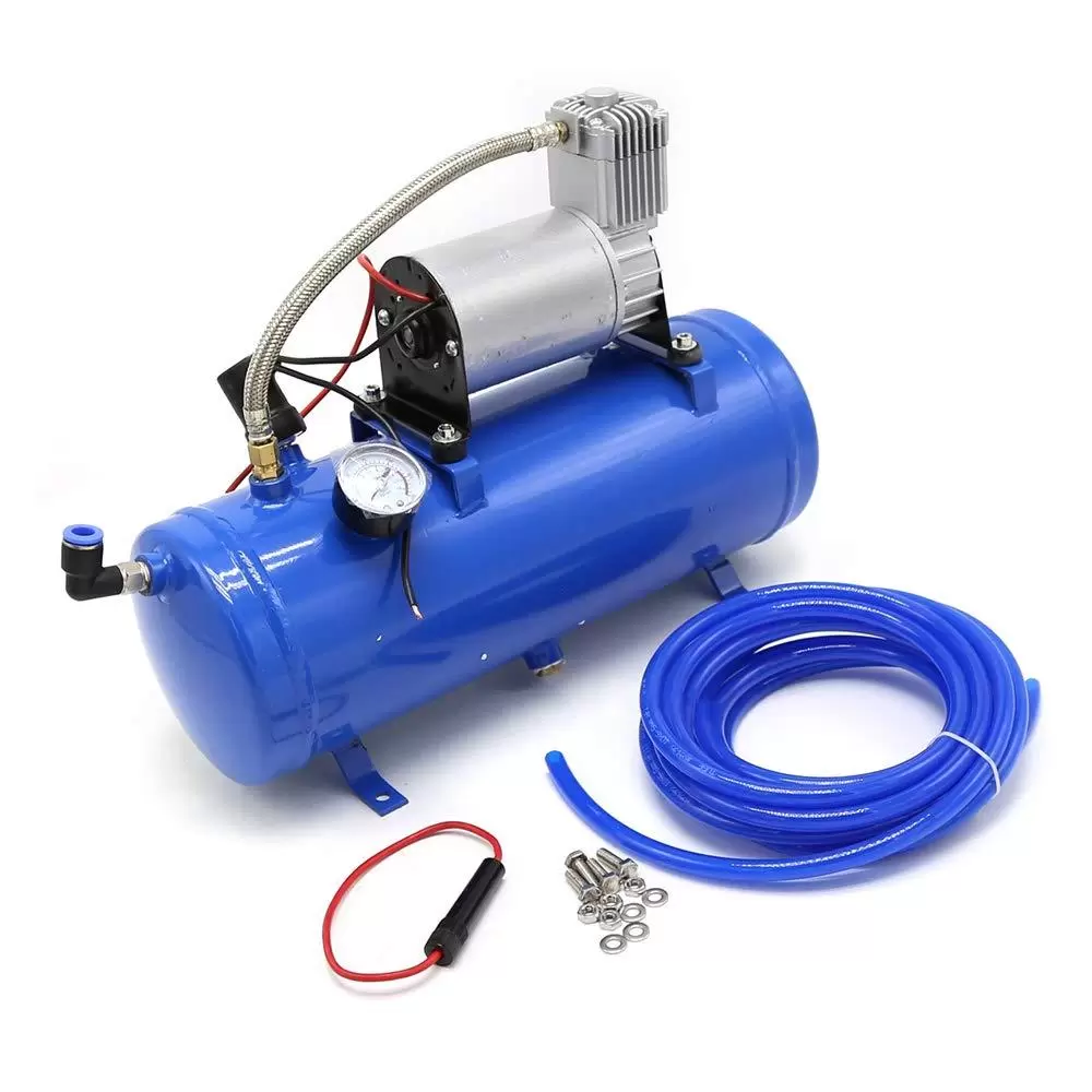 Mobile Compressors Air Horn Kit 6L with 100 PSI 12v Air Compressor Horn Modified Air Pump Mobile Compressors Air Horn Kit 6L with 100 PSI 12v Air Compressor Horn Modified Air Pump