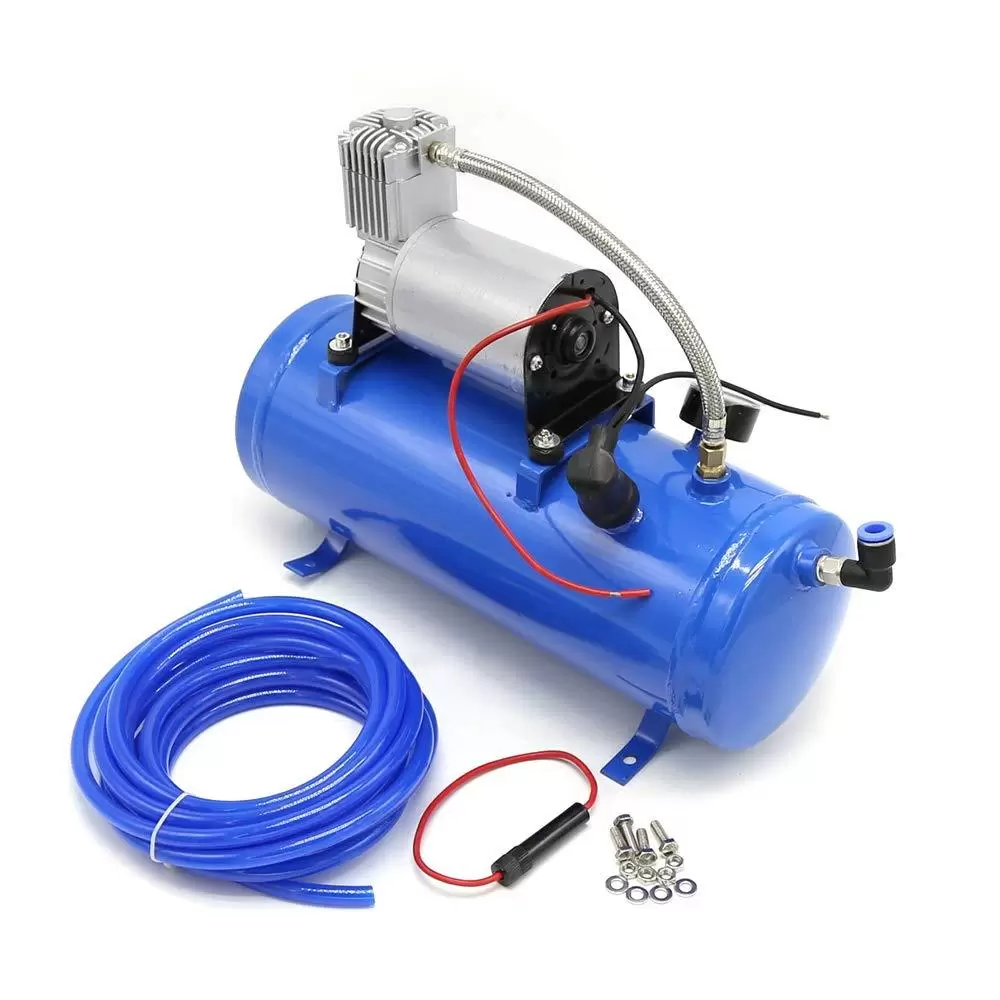 Mobile Compressors Air Horn Kit 6L with 100 PSI 12v Air Compressor Horn Modified Air Pump Mobile Compressors Air Horn Kit 6L with 100 PSI 12v Air Compressor Horn Modified Air Pump