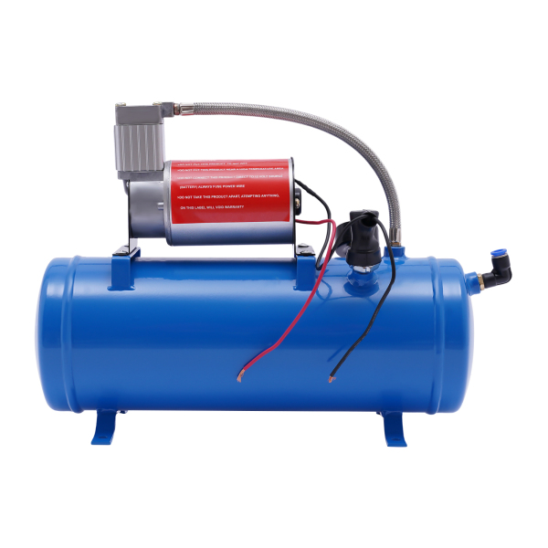 Mobile Compressors Air Horn Kit 6L with 100 PSI 12v Air Compressor Horn Modified Air Pump