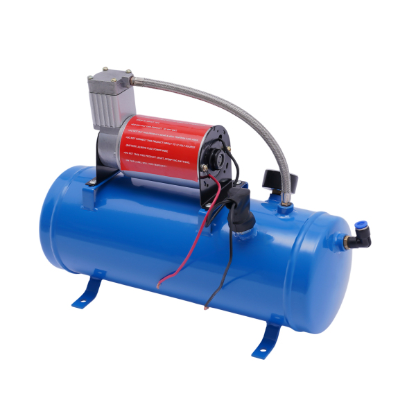 Mobile Compressors Air Horn Kit 6L with 100 PSI 12v Air Compressor Horn Modified Air Pump