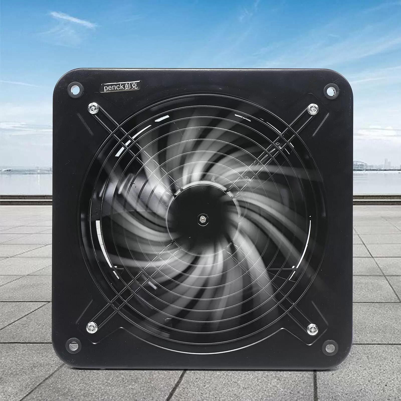 CNCEST-Wall fan for bathroom - 300 mm - With discharge plate CNCEST-Wall fan for bathroom - 300 mm - With discharge plate