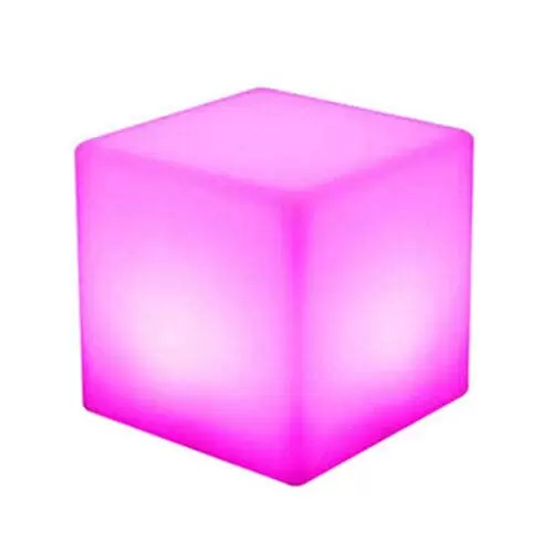 16 RGB LED Light Cube Color Changing Night Light Garden Decoration