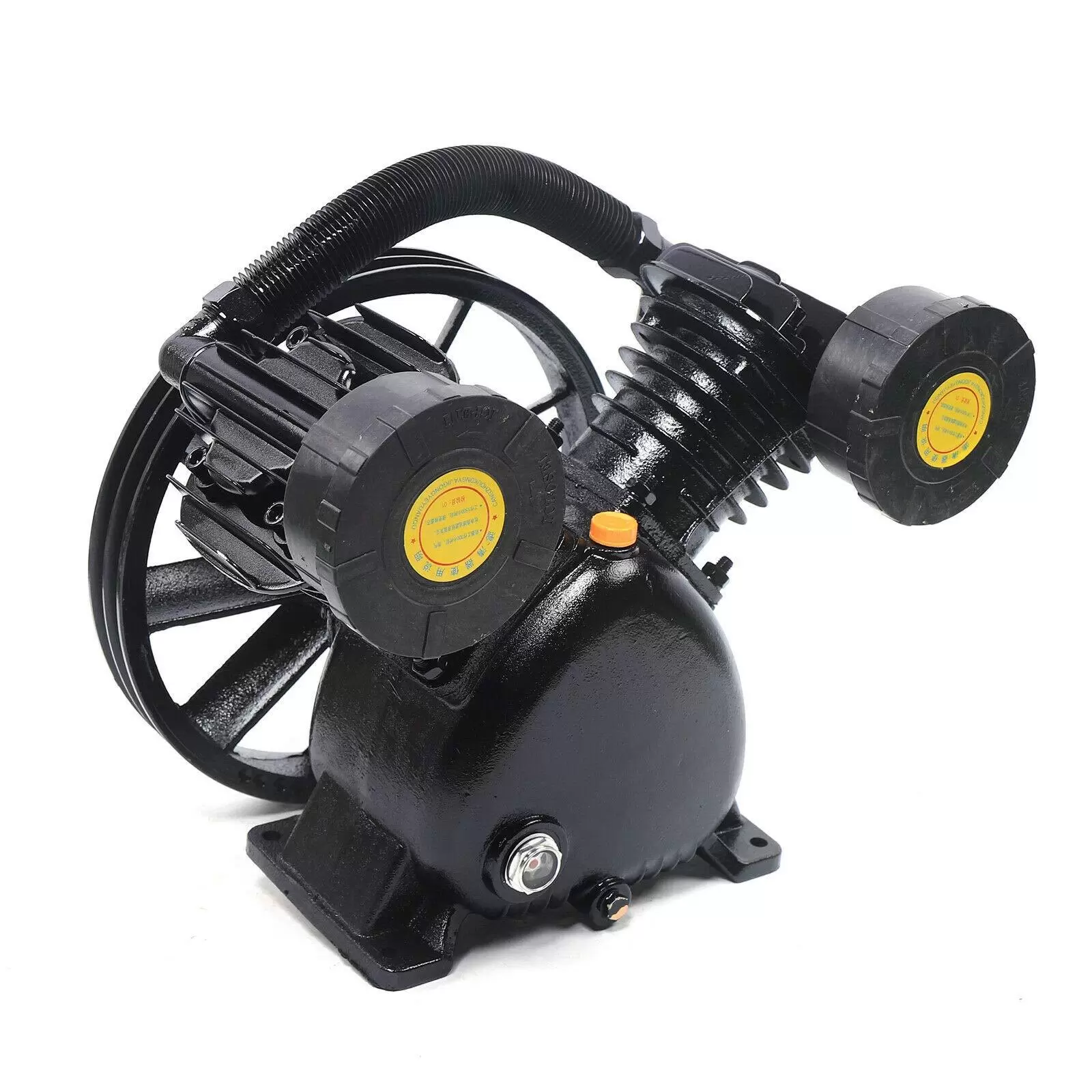 Piston Compressor 4000 W Air Compressor Pump Type V 900 rpm 4 kW 2 Cylinders