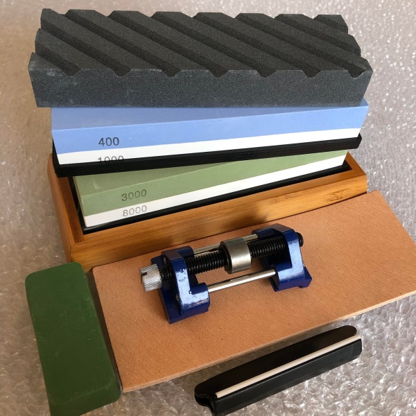 Knife Sharpening Kit, Grit Double-sided Knife Sharpening Set