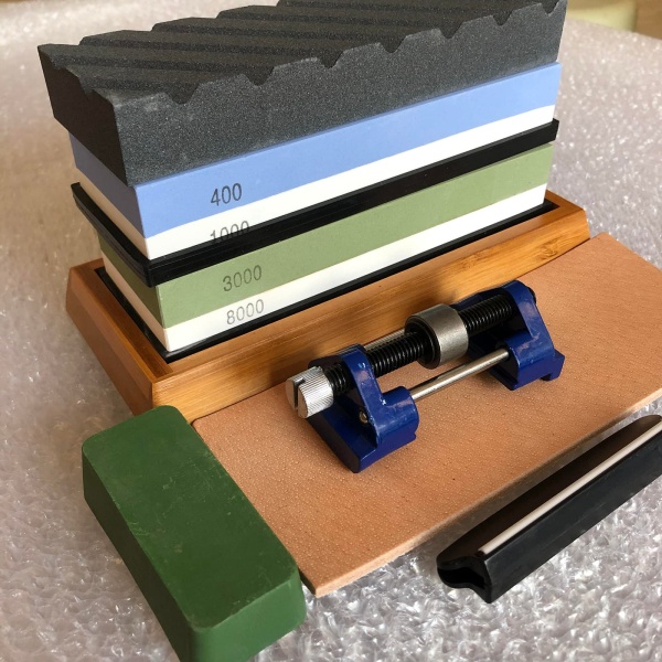 Knife Sharpening Kit, Grit Double-sided Knife Sharpening Set