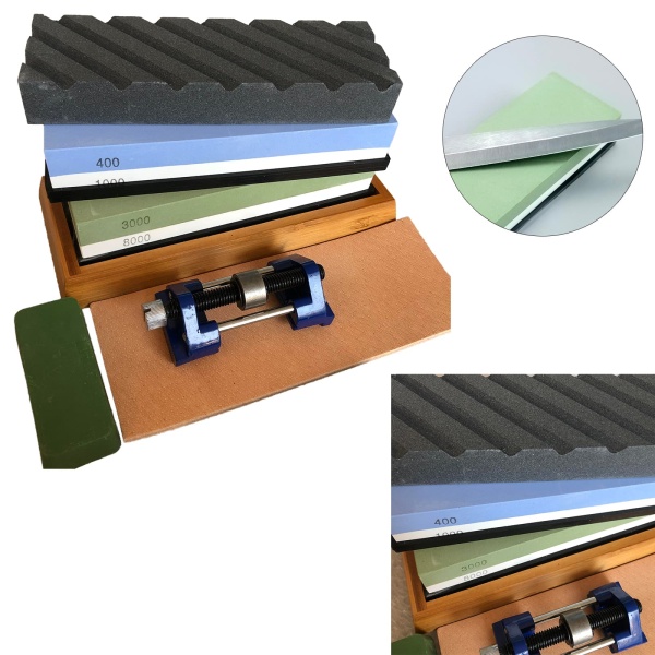 Knife Sharpening Kit, Grit Double-sided Knife Sharpening Set