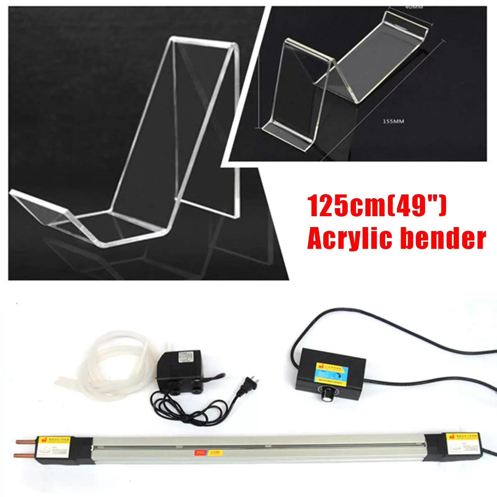 Bending machine 125 cm 220 V in plastic and PVC Bending machine 125 cm 220 V in plastic and PVC