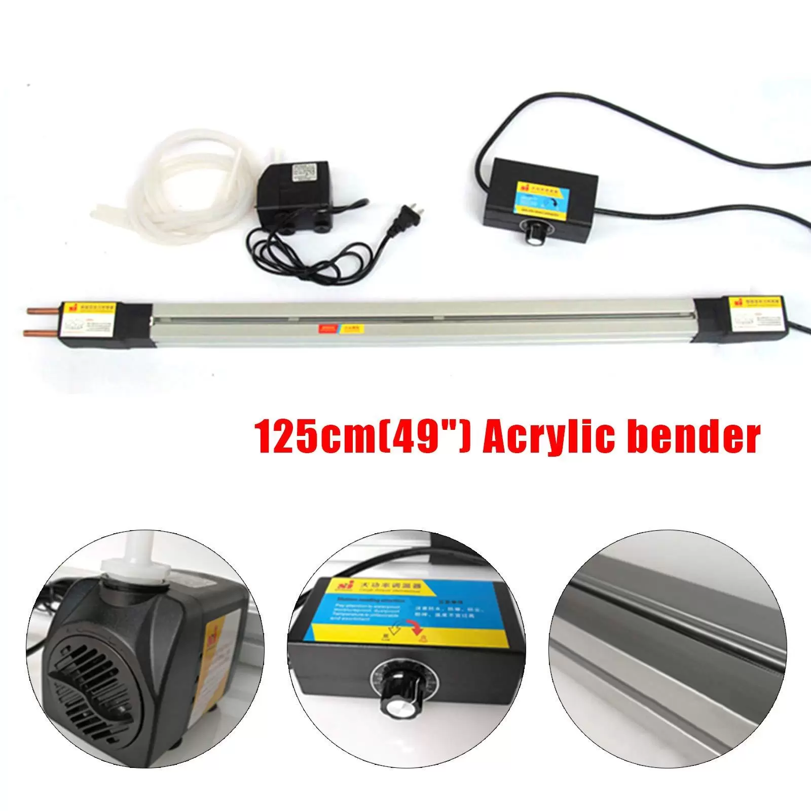 Bending machine 125 cm 220 V in plastic and PVC Bending machine 125 cm 220 V in plastic and PVC