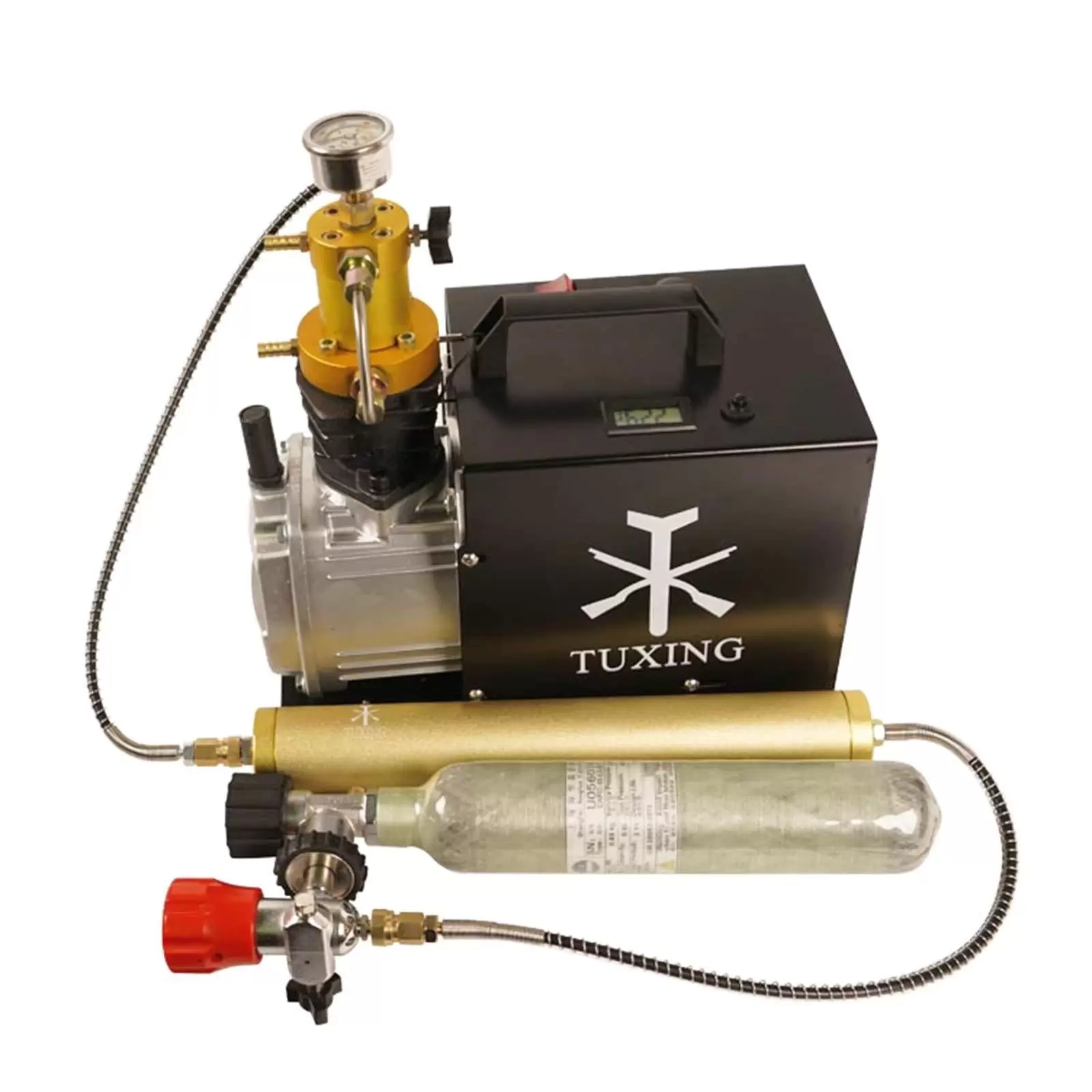 Electric Air Pump 1800W 30MPA 220V 4500 PSI High Pressure Air Pump