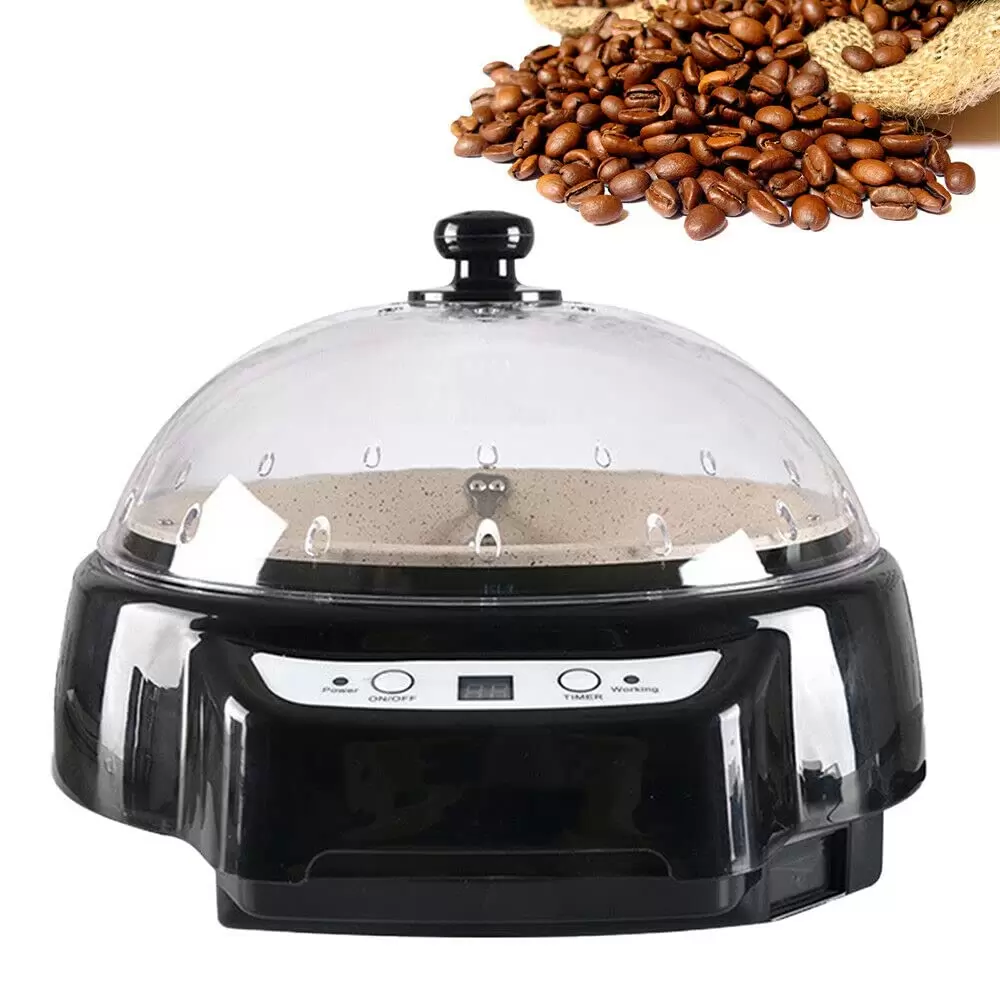 500W Automatic Coffee Roaster, Electric Coffee Roaster, Home Baking Machine for Cafe/Home