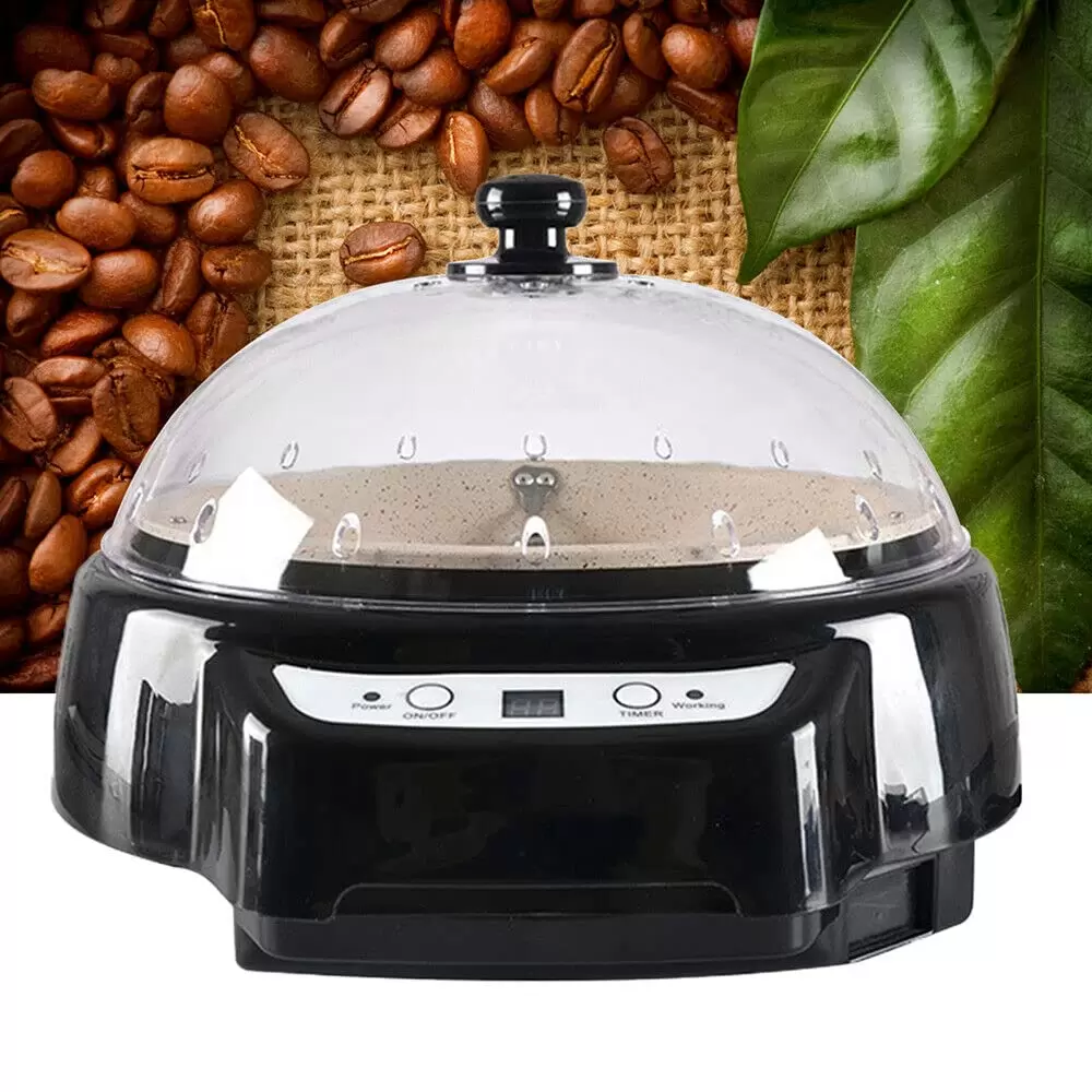 500W Automatic Coffee Roaster, Electric Coffee Roaster, Home Baking Machine for Cafe/Home