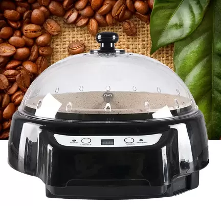 500W Automatic Coffee Roaster, Electric Coffee Roaster, Home Baking Machine for Cafe/Home