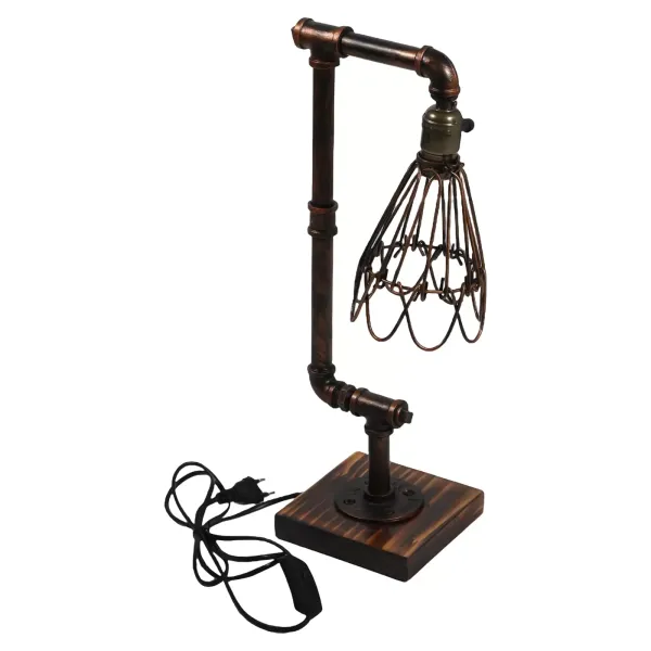 Steam Industrial Table Lamp Metal Punk Style Table Lamp for Office Bedroom