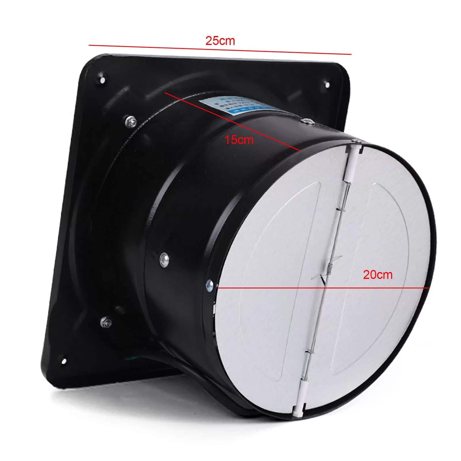 200 mm industrial axial fan for window wall, exhaust fan, exhaust fan