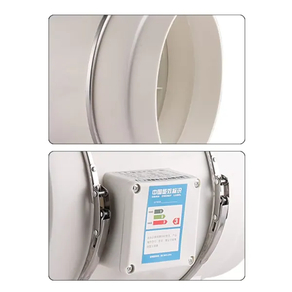 HF-200P Tubular fan with ball bearing 220 V