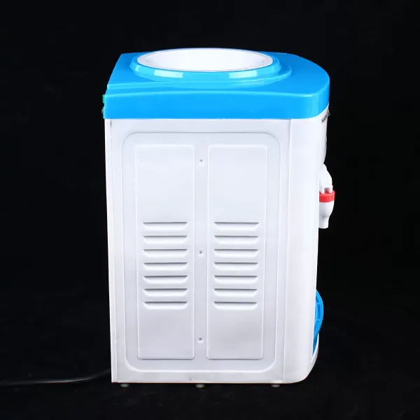 Desktop Water Dispenser Drinking Water Cooler 550W Electric Hot and Cold Drinking Machine for 5-18L Water in Bucket 10*9*12inch 220V