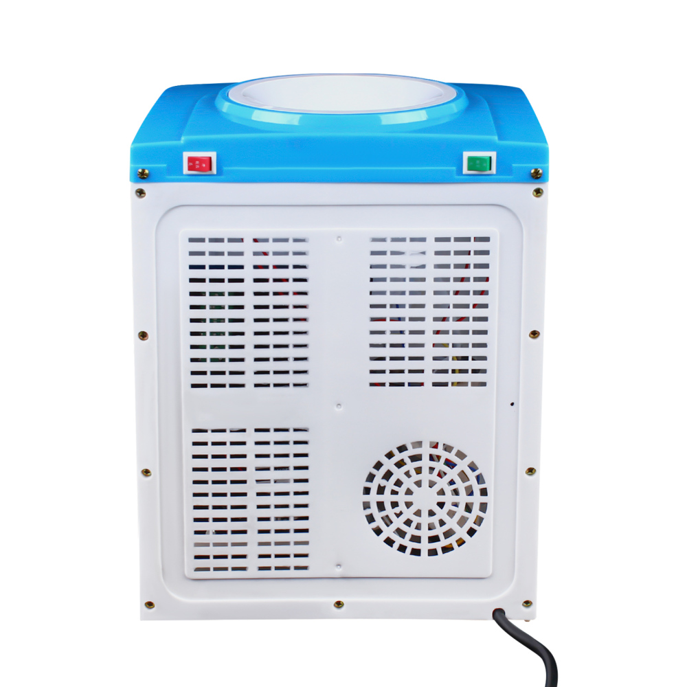 Desktop Water Dispenser Drinking Water Cooler 550W Electric Hot and Cold Drinking Machine for 5-18L Water in Bucket 10*9*12inch 220V