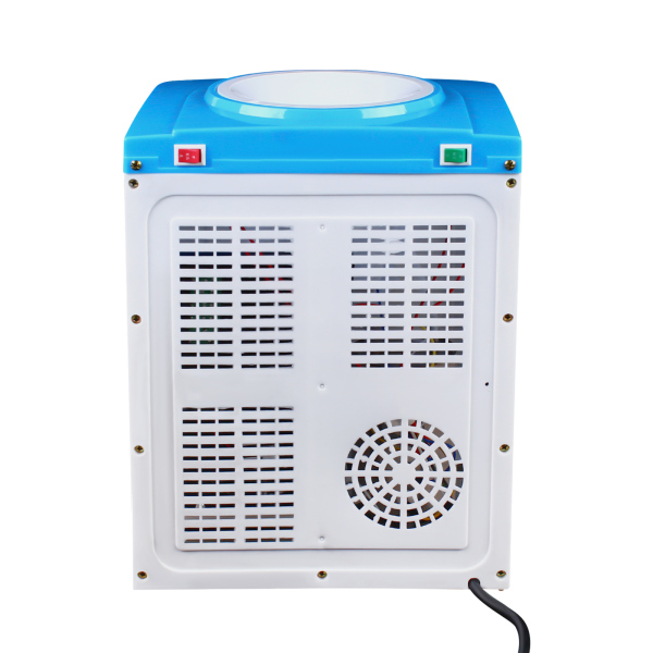 Desktop Water Dispenser Drinking Water Cooler 550W Electric Hot and Cold Drinking Machine for 5-18L Water in Bucket 10*9*12inch 220V