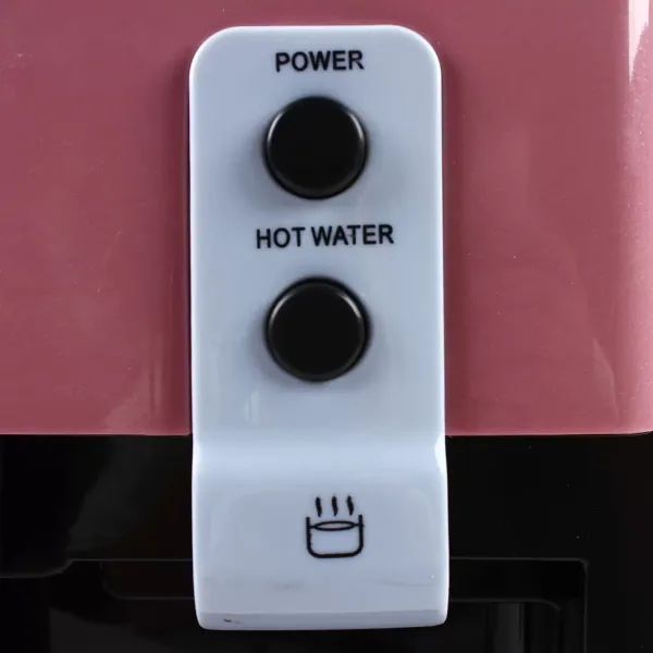 Electric Hot and Cold Water Cooler Dispenser for Home Office 220V, Fast Cooling (Pink) Electric Hot and Cold Water Cooler Dispenser for Home Office 220V, Fast Cooling (Pink)