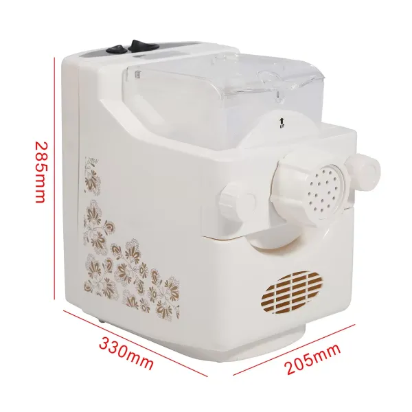 Electric Pasta Machine Fully Automatic Pasta Machine 500g Capacity Multifunctional Household Noodle Machine with 9-type Pasta Dish Electric Pasta Machine Fully Automatic Pasta Machine 500g Capacity Multifunctional Household Noodle Machine with 9-type Pasta Dish