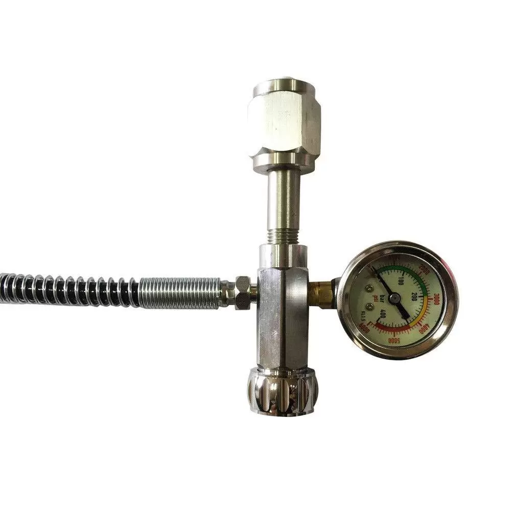 Refill Air Rifle Filling Station with Charging Adapter with 60cm Micro Hose Refill Air Rifle Filling Station with Charging Adapter with 60cm Micro Hose