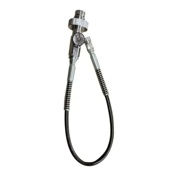 Paintball Fill Station 4500 PSI Charging Kit Air Fill Adapter High Pressure Scuba Tube Valve Scuba Tank Adapter 4500 psi PCP Paintball Fill Adapter