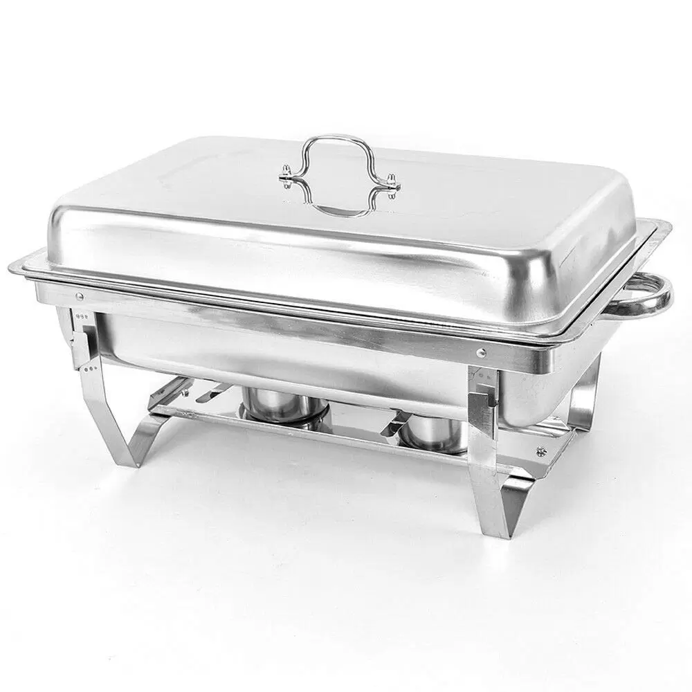 Chafing Dish Pan - Made of Stainless Steel - Sleek Design and Durable Frame - Easy to Store and Clean (Foldable Microwave Oven) Chafing Dish Pan - Made of Stainless Steel - Sleek Design and Durable Frame - Easy to Store and Clean (Foldable Microwave Oven)