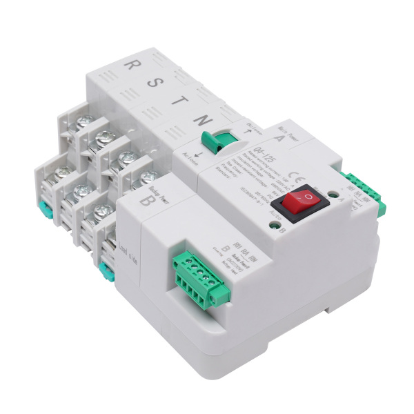 Dual Power Transfer Switch Automatic 100 A 220 V 4P Automatic Switching of Main and Auxiliary Power Dual Power Automatic Transfer Switch