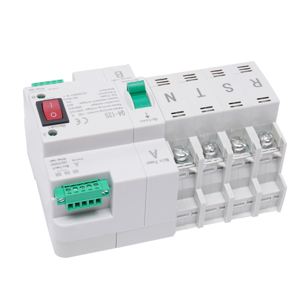 Dual Power Transfer Switch Automatic 100 A 220 V 4P Automatic Switching of Main and Auxiliary Power Dual Power Automatic Transfer Switch Dual Power Transfer Switch Automatic 100 A 220 V 4P Automatic Switching of Main and Auxiliary Power Dual Power Automatic Transfer Switch