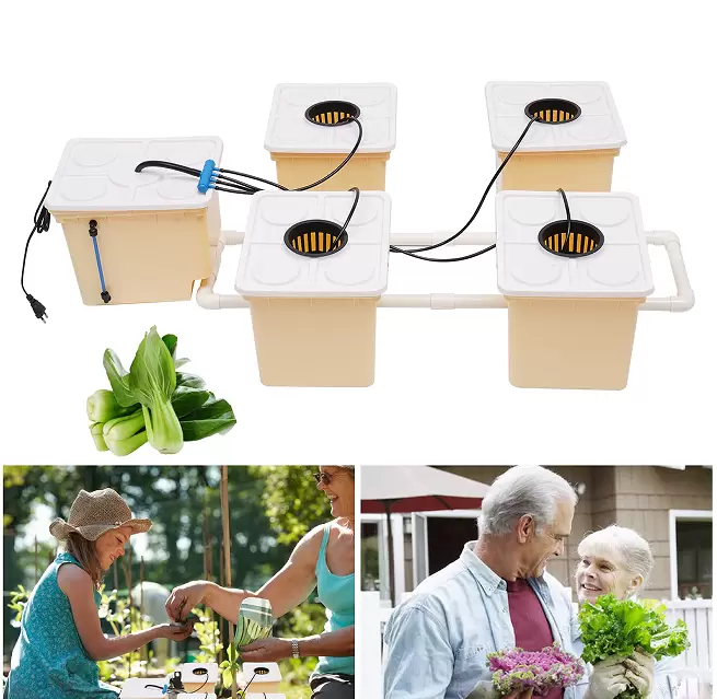 Hydroponic growing system for indoor, soilless hydroponic growing system