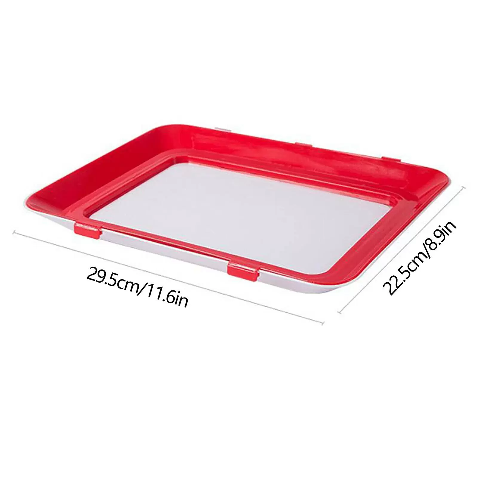 Foldable Food Storage Tray, 8 pcs Tray Set of 2 Creative Multiple Storage Systems for Healthy Foods Foldable Food Storage Tray, 8 pcs Tray Set of 2 Creative Multiple Storage Systems for Healthy Foods