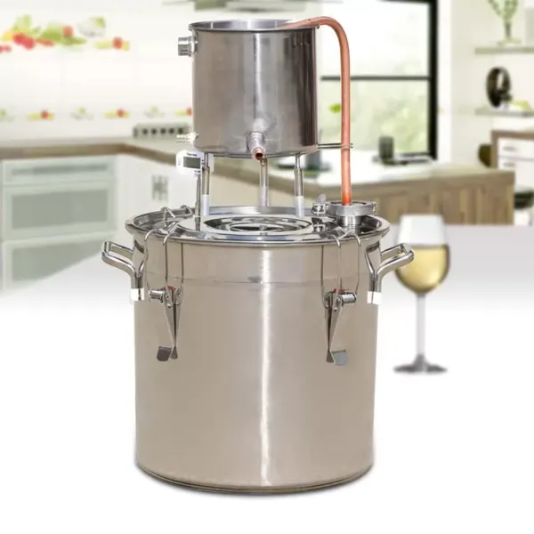 CNCEST-12L Stainless Steel Distiller Wine Alcohol Distiller