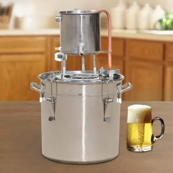 CNCEST-12L Stainless Steel Distiller Wine Alcohol Distiller