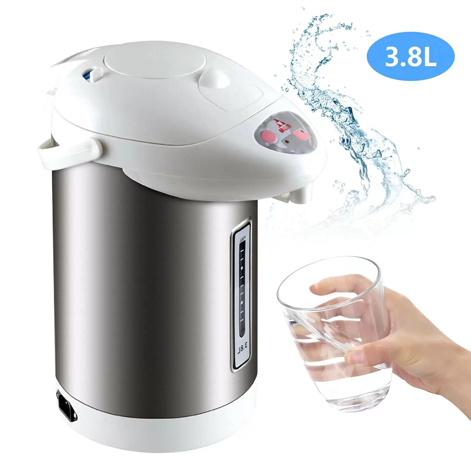 3.8L 750W Stainless Steel Electric Kettle for Home and Office
