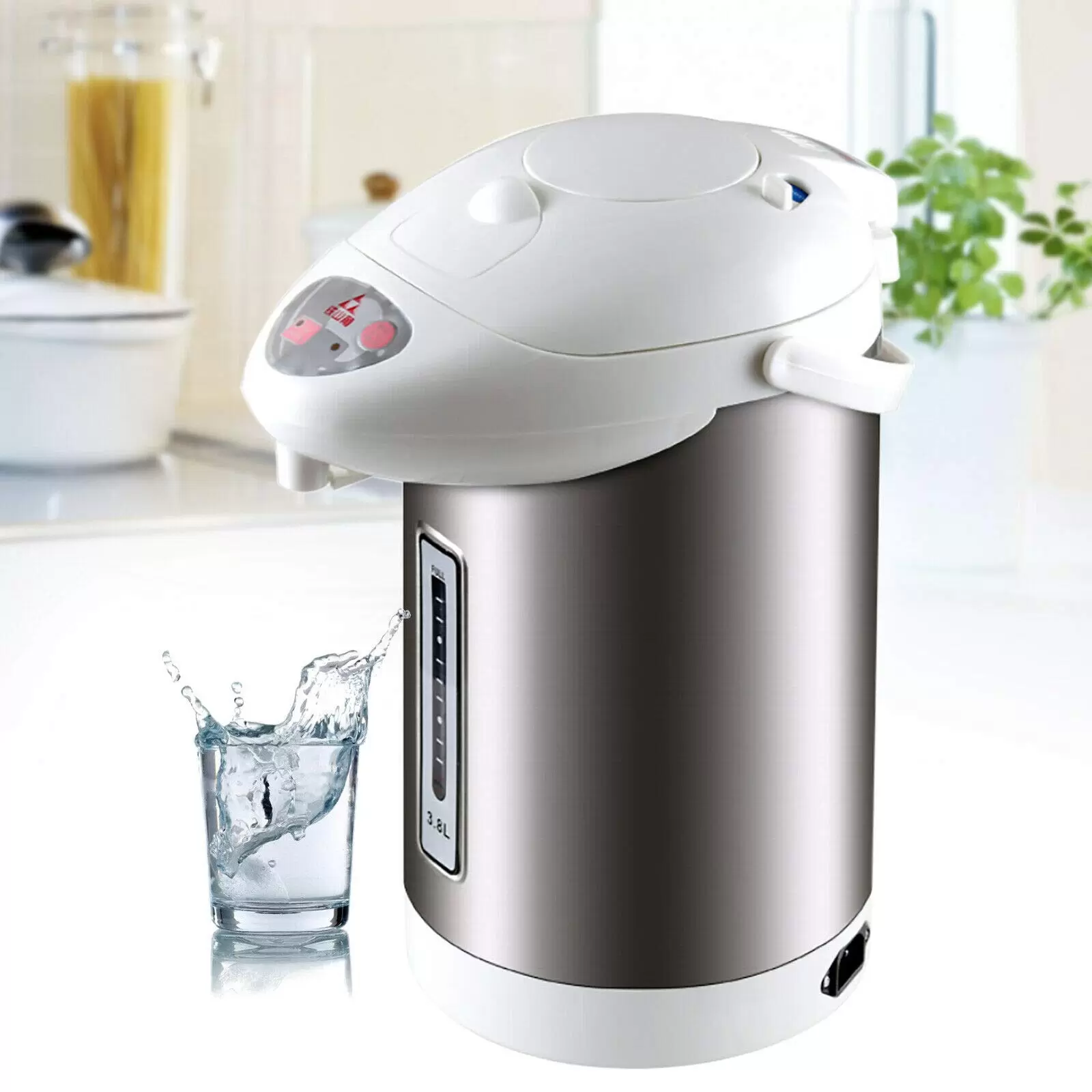 3.8L 750W Stainless Steel Electric Kettle for Home and Office