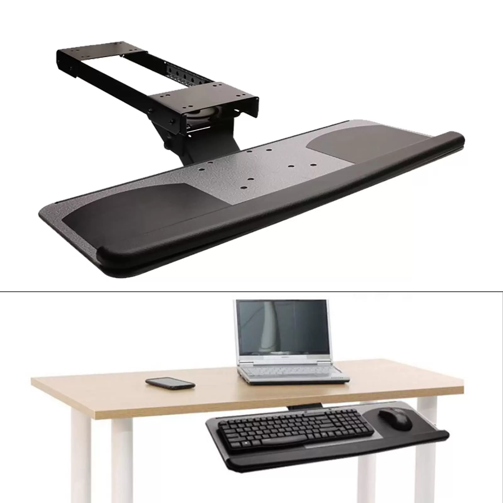65x25.5CM Desktop Keyboard Stand Ergonomic Laptop Stand Adjustable Laptop Stand Laptop Stand Underdesk Keyboard Drawer Tray 65x25.5CM Desktop Keyboard Stand Ergonomic Laptop Stand Adjustable Laptop Stand Laptop Stand Underdesk Keyboard Drawer Tray