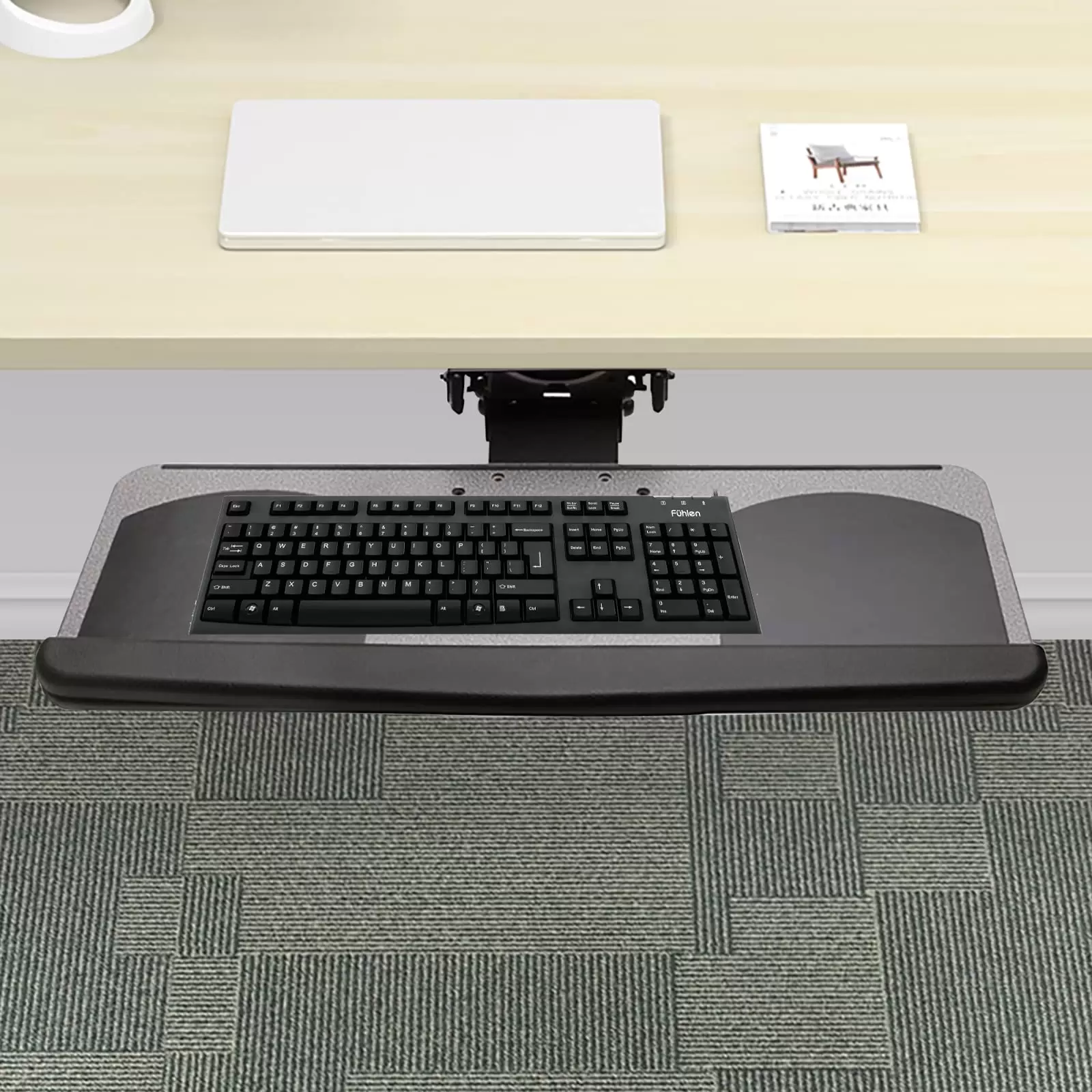 65x25.5CM Desktop Keyboard Stand Ergonomic Laptop Stand Adjustable Laptop Stand Laptop Stand Underdesk Keyboard Drawer Tray 65x25.5CM Desktop Keyboard Stand Ergonomic Laptop Stand Adjustable Laptop Stand Laptop Stand Underdesk Keyboard Drawer Tray