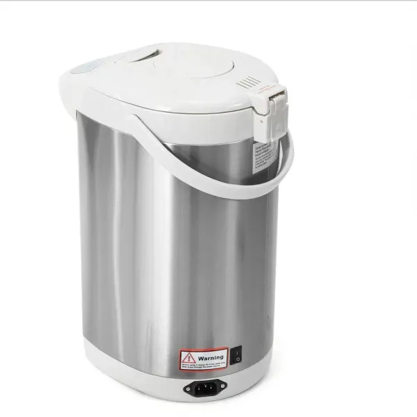 Electric Kettle, Stainless Steel, 5.8L, Hot Water Dispenser, Water Level Display, Hot Water Dispenser, Gray