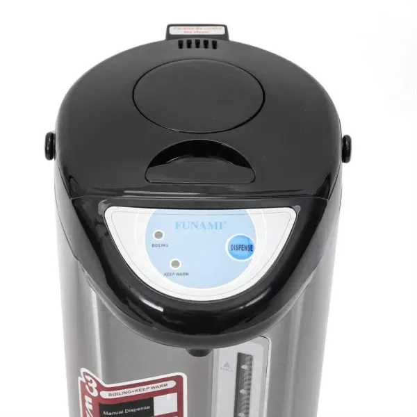 Electric Kettle, Stainless Steel, 5.8L, Hot Water Dispenser, Water Level Display, Hot Water Dispenser, Gray