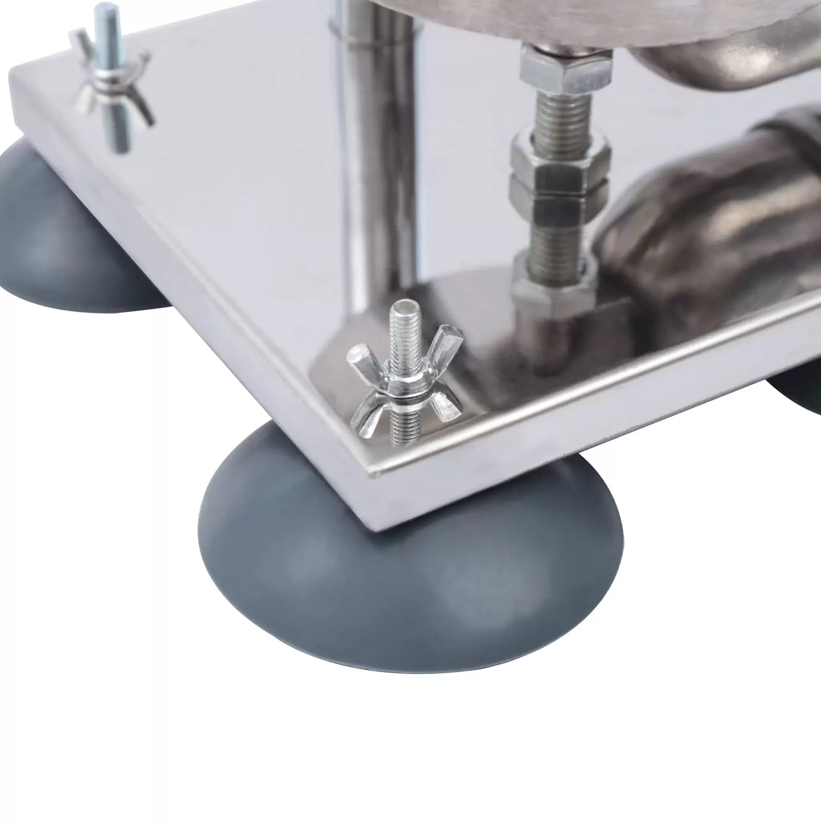 Filling machine, sausage machine, 3L, vertical, with 4 filling tubes and 4 suction cups Filling machine, sausage machine, 3L, vertical, with 4 filling tubes and 4 suction cups