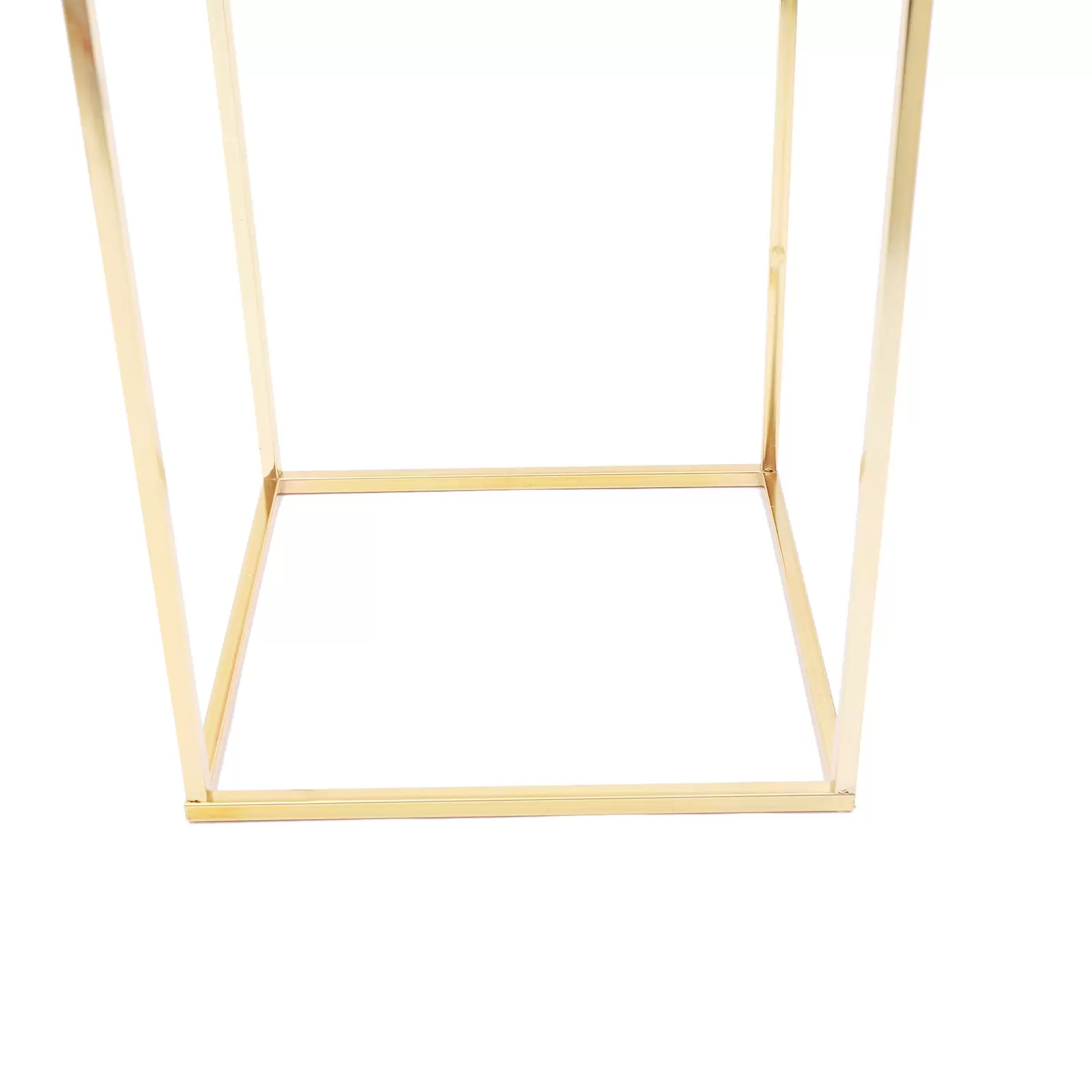 Metal Flower Stand, Modern Gold, Square, Wedding, Party Table Decoration, 29 x 29 x 100 cm Metal Flower Stand, Modern Gold, Square, Wedding, Party Table Decoration, 29 x 29 x 100 cm