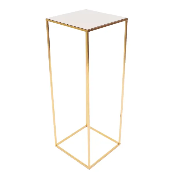Gold Removable Flower Stand for Plants Geometric Vase for Wedding and Party