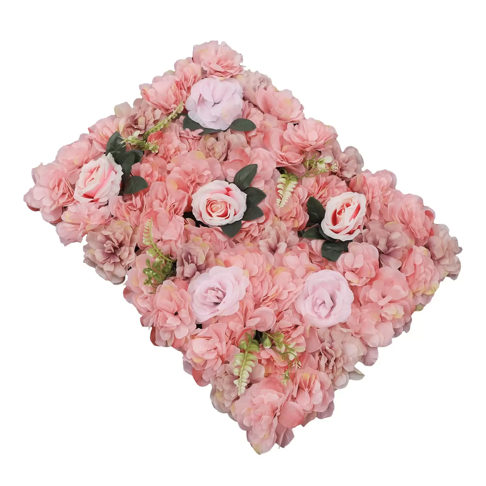 40*60cm 12x Artificial Flowers Pillar Wall Flower Wall Rose Wall DIY Beautiful Background Decoration Banquet Wedding Party Decoration
