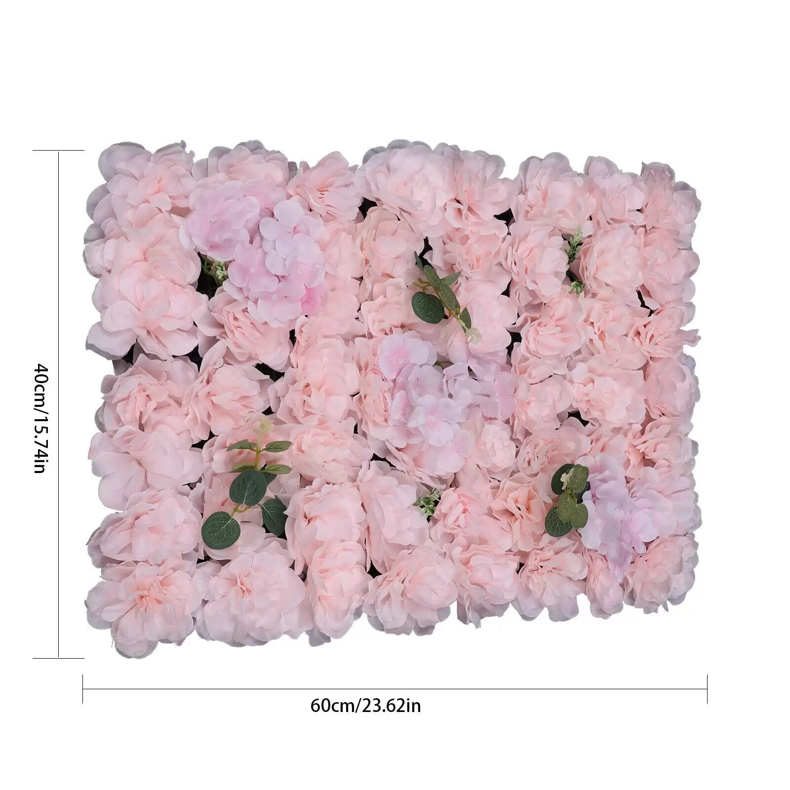 Set of 6 artificial flower paintings - 60 x 40 cm - for wedding decoration, party Set of 6 artificial flower paintings - 60 x 40 cm - for wedding decoration, party