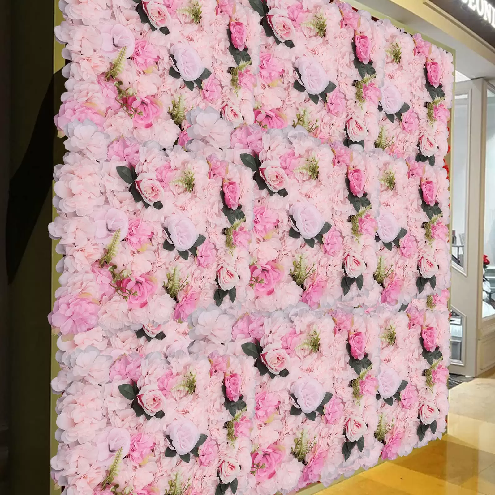 40*60cm 12x Artificial Flowers Pillar Wall Flower Wall Rose Wall DIY Background Decoration For Wedding Venue Decor Baby Shower Party Candy Wall 40*60cm 12x Artificial Flowers Pillar Wall Flower Wall Rose Wall DIY Background Decoration For Wedding Venue Decor Baby Shower Party Candy Wall