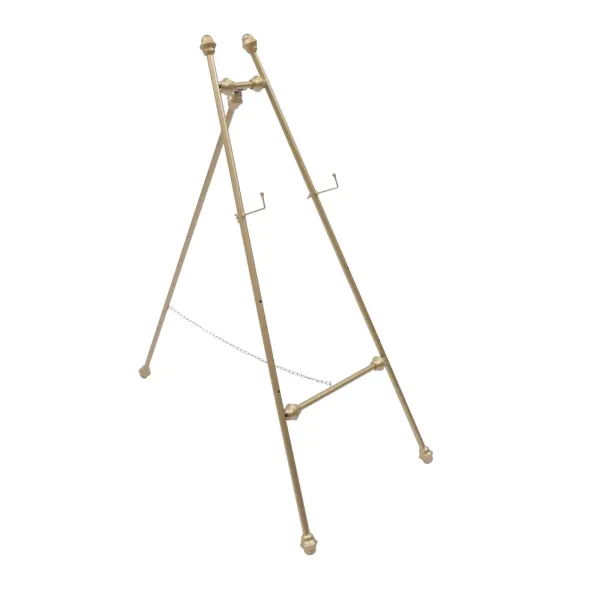 Set of 2 Iron Easel Style Easel for Oil Painting, Poster Holder, for Indoor and Outdoor Use Set of 2 Iron Easel Style Easel for Oil Painting, Poster Holder, for Indoor and Outdoor Use