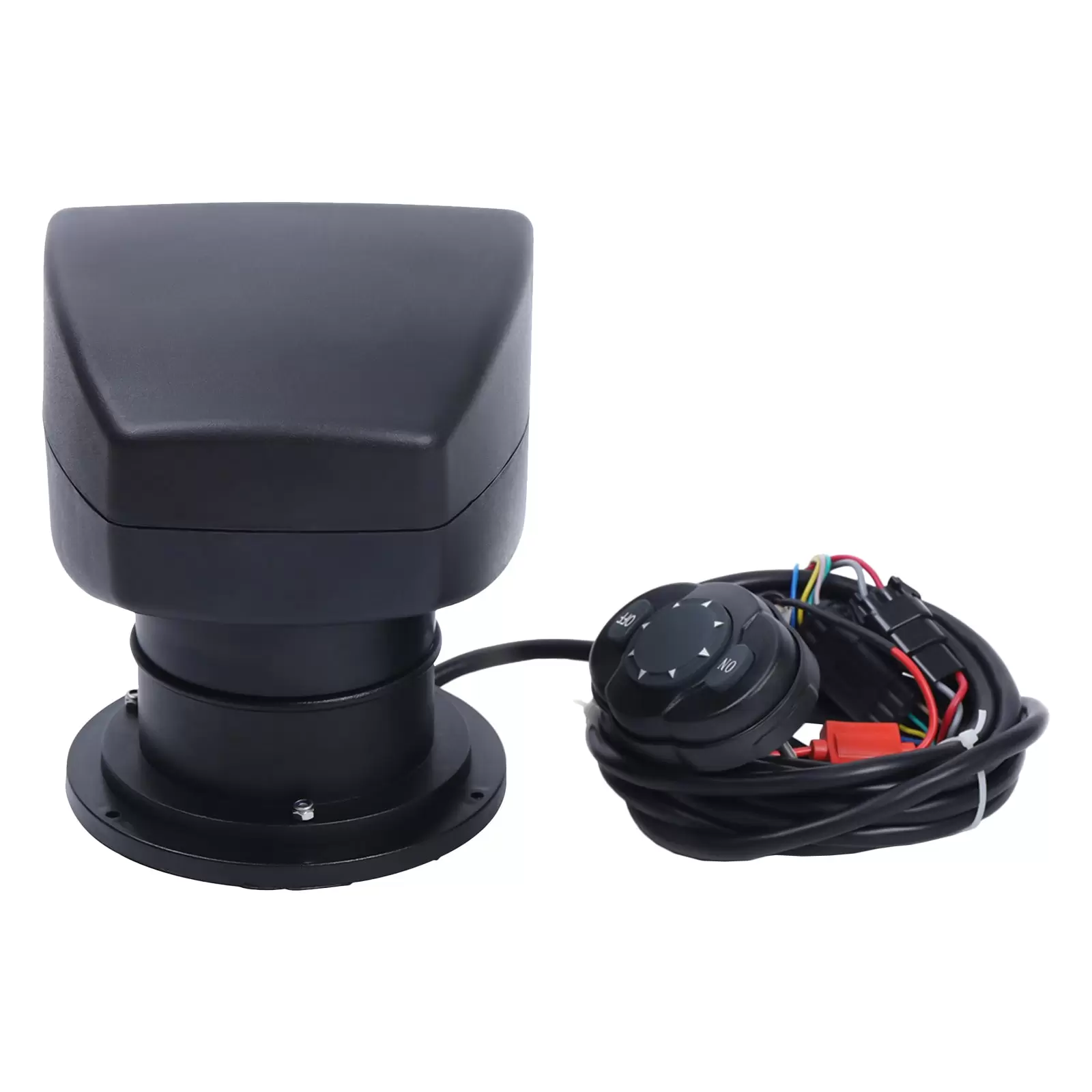 Marine Spotlight 12V 100W Waterproof for Boat Truck Car with Remote Control 360° Rotation Outdoor Yacht Lamp For Water Operations