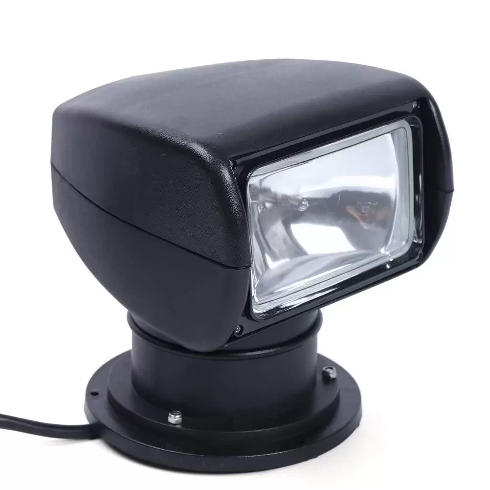 100W 12V 360° Rotating Searchlight with Remote Control for Boat House Field 100W 12V 360° Rotating Searchlight with Remote Control for Boat House Field