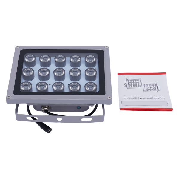 15 LED Infrared Powered Security Lights 30W Outdoor Movement Security Detector Lamp with Lighting