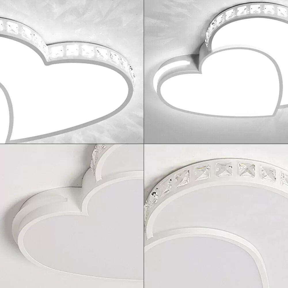 24W LED Crystal Ceiling Light Modern Design Suspension Chandelier for Decorating Living Room Bedroom Corridor Balcony Staircase 24W LED Crystal Ceiling Light Modern Design Suspension Chandelier for Decorating Living Room Bedroom Corridor Balcony Staircase
